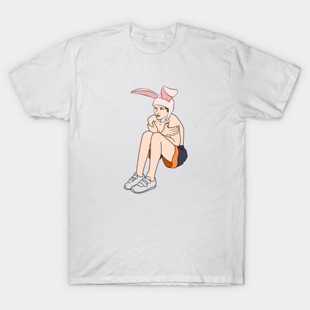 Bunny Boy T-Shirt by AnaKing